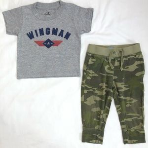 Tee and pant set